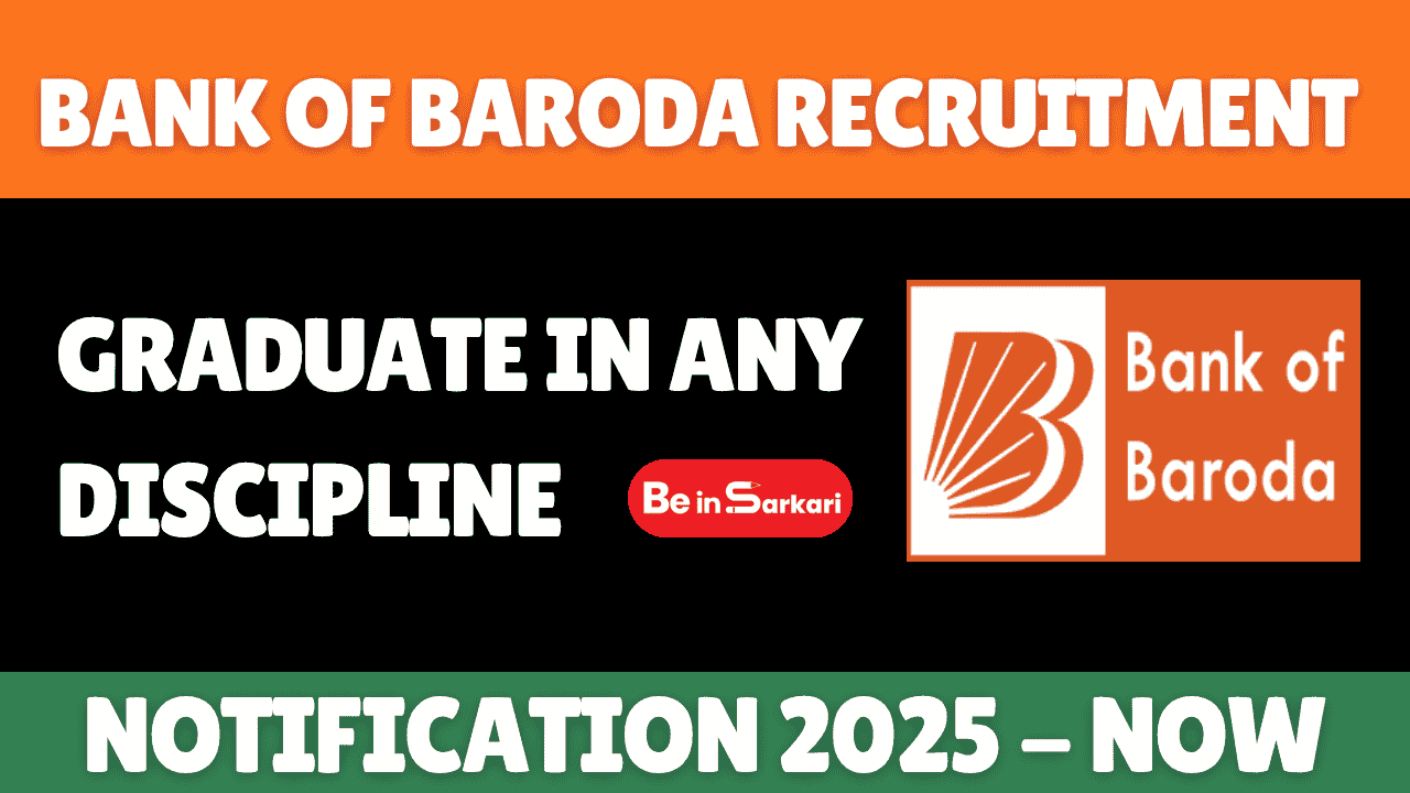 Bank of Baroda Receivables Recruitment 2025 – Apply Online