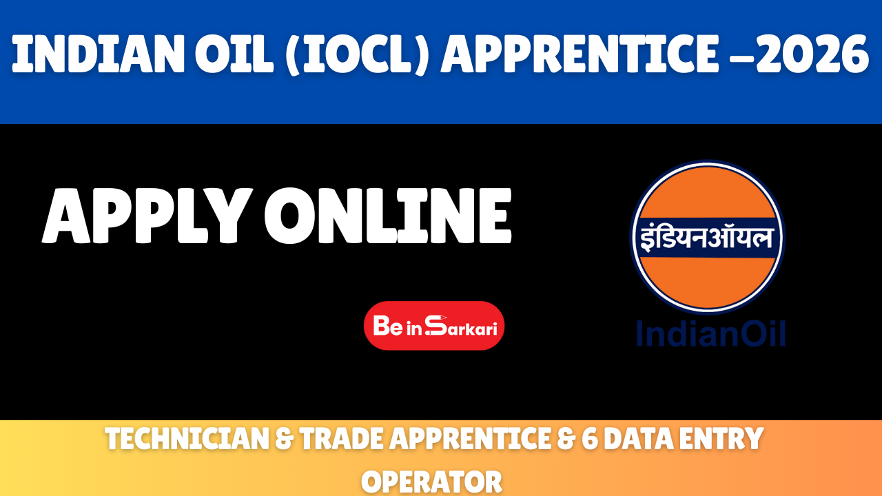 IOCL Apprentice 2026