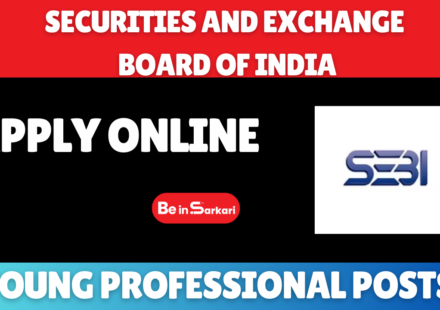 SEBI Recruitment for 91 Young Professional posts
