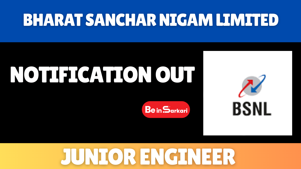 BSNL Junior Engineer