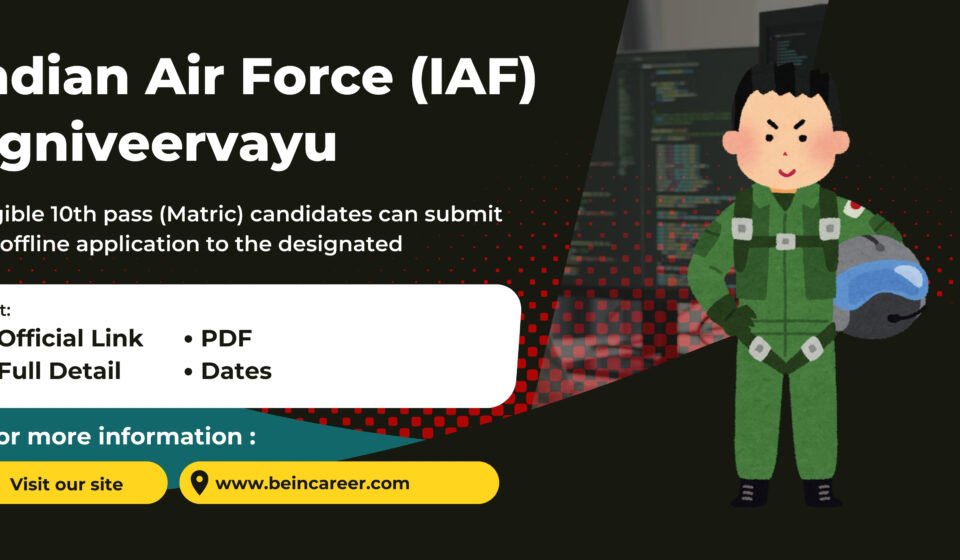 Indian Air Force (IAF) Agniveervayu - Official Notification Out