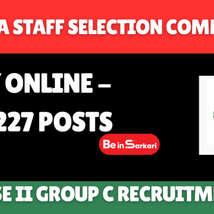 Haryana Staff Selection Commission (HSSC) CET Phase II Group C Recruitment 2026