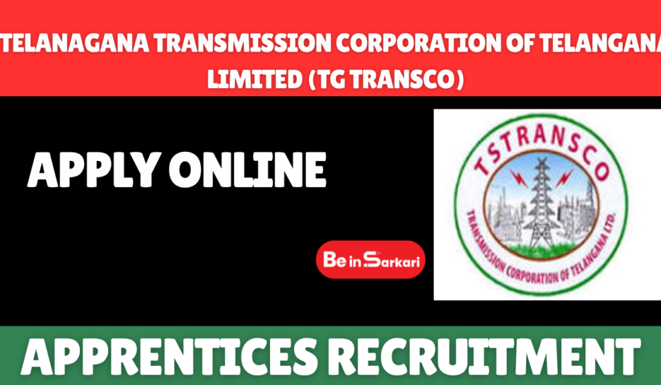 TG TRANSCO Apprentice Recruitment 2026