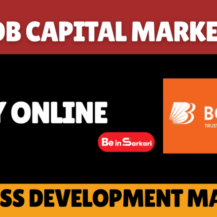 BOB Capital BDM Recruitment