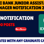 IDBI Bank Junior Assistant Manager Notification 2026