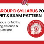 RRB Group D Syllabus 2026: Complete CBT syllabus for Maths, Reasoning, Science & GK. 100 questions · 90 min · −0.33 marking.