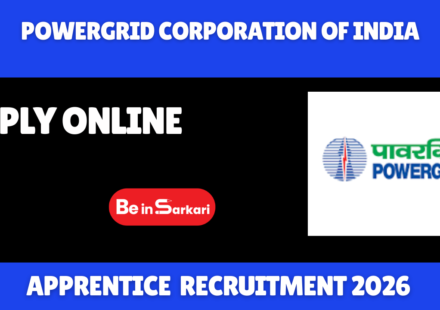 PowerGrid Apprentice 2026 Recruitment