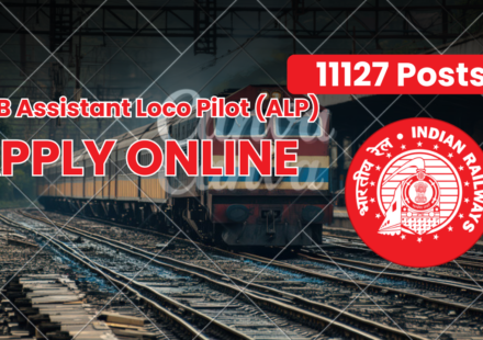 RRB Assistant Loco Pilot ALP Recruitment 2026 Apply Online for 11127 Posts RRB ALP 2026 Recruitment