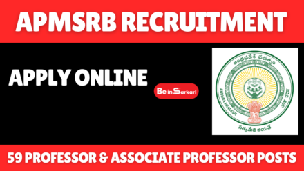 APMSRB Recruitment