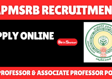 APMSRB Recruitment