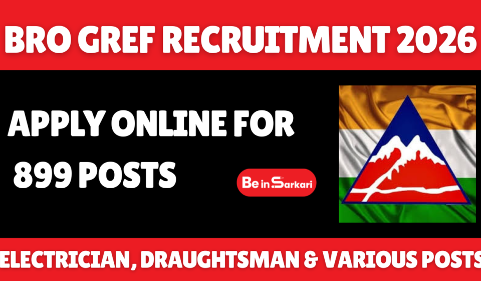 BRO GREF Recruitment 2026