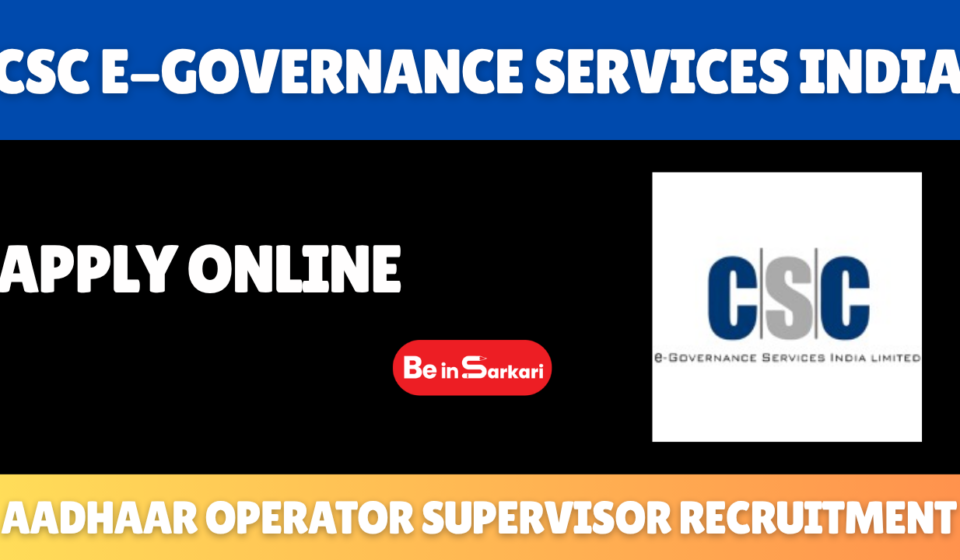 CSC e-Governance Services India
