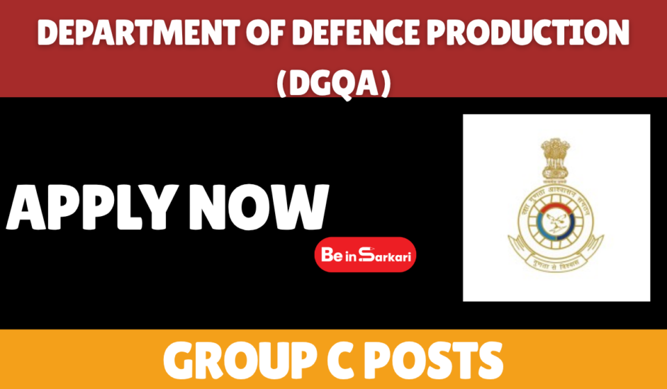 DGQA Group C 2026 Posts