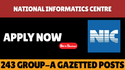 National Informatics Centre Scientist B