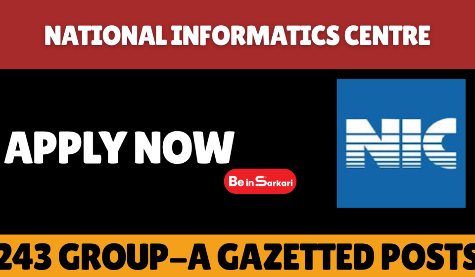 National Informatics Centre Scientist B
