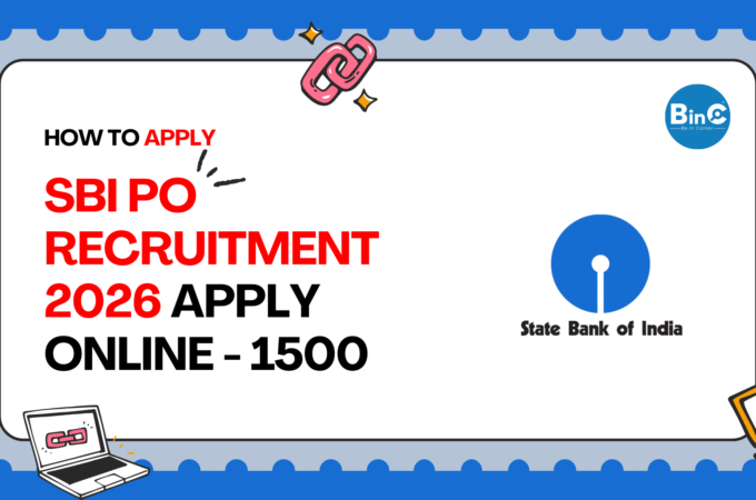 SBI PO Recruitment 2026 Apply Online SBI PO Recruitment 2026 Apply Online for 1500 Probationary Officer Vacancies State Bank of India