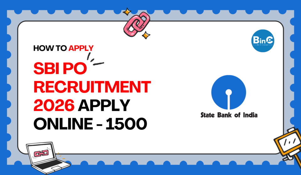 SBI PO Recruitment 2026 Apply Online for 1500 Probationary Officer Vacancies State Bank of India