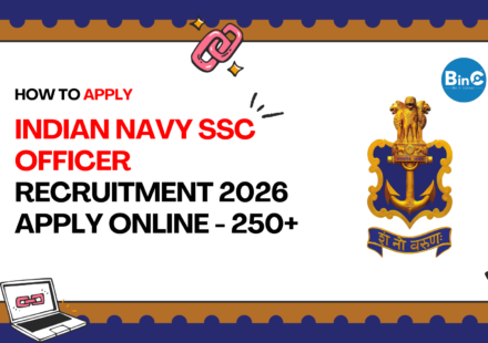Indian Navy SSC Officer Recruitment 2026 Apply Online for 275 Officer Posts Jun 2027 AT 27 Course