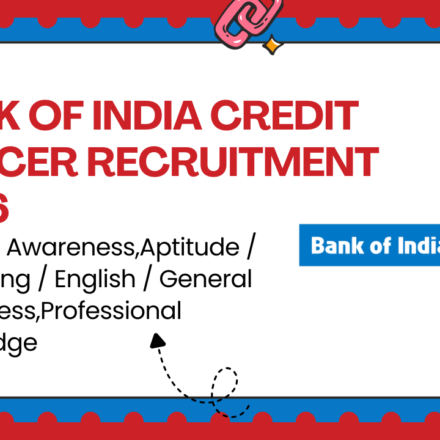 Bank of India Credit Officer Recruitment 2026 Apply Online for 779 Credit Officer Posts