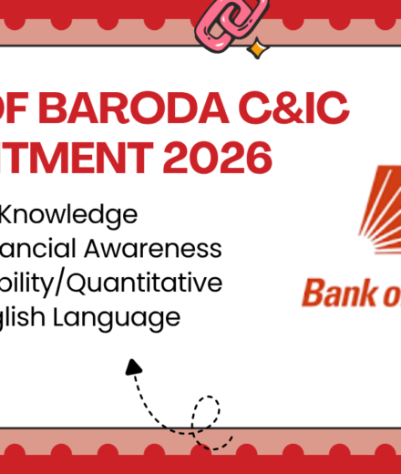 Bank of Baroda C&IC Recruitment 2026 Apply Online Bank of Baroda C&IC Recruitment 2026 Apply Online for 86 Manager Senior Manager and Chief Manager Posts