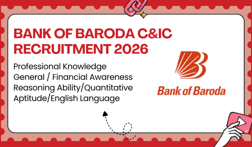 Bank of Baroda C&IC Recruitment 2026 Apply Online for 86 Manager Senior Manager and Chief Manager Posts