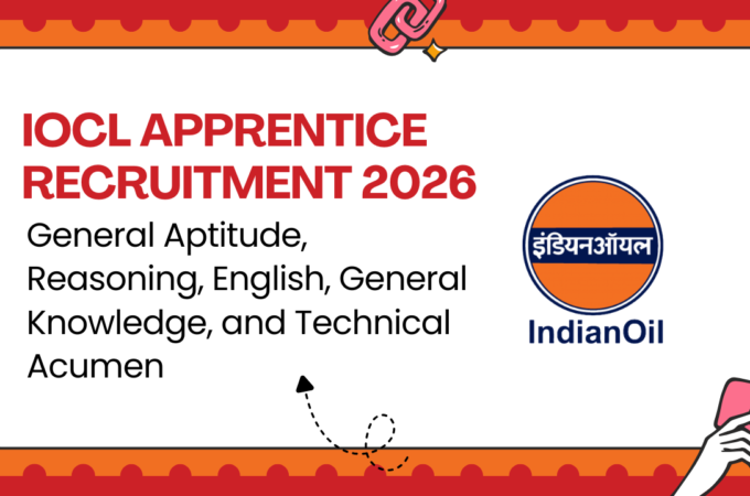 IOCL Apprentice Recruitment 2026 Apply Online for 1524 Trade and Technician Apprentice Posts